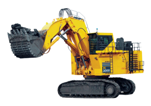 KOMASTU PC3000-11 Excavators with 1201-1300 HP Range & Has Excavators Type